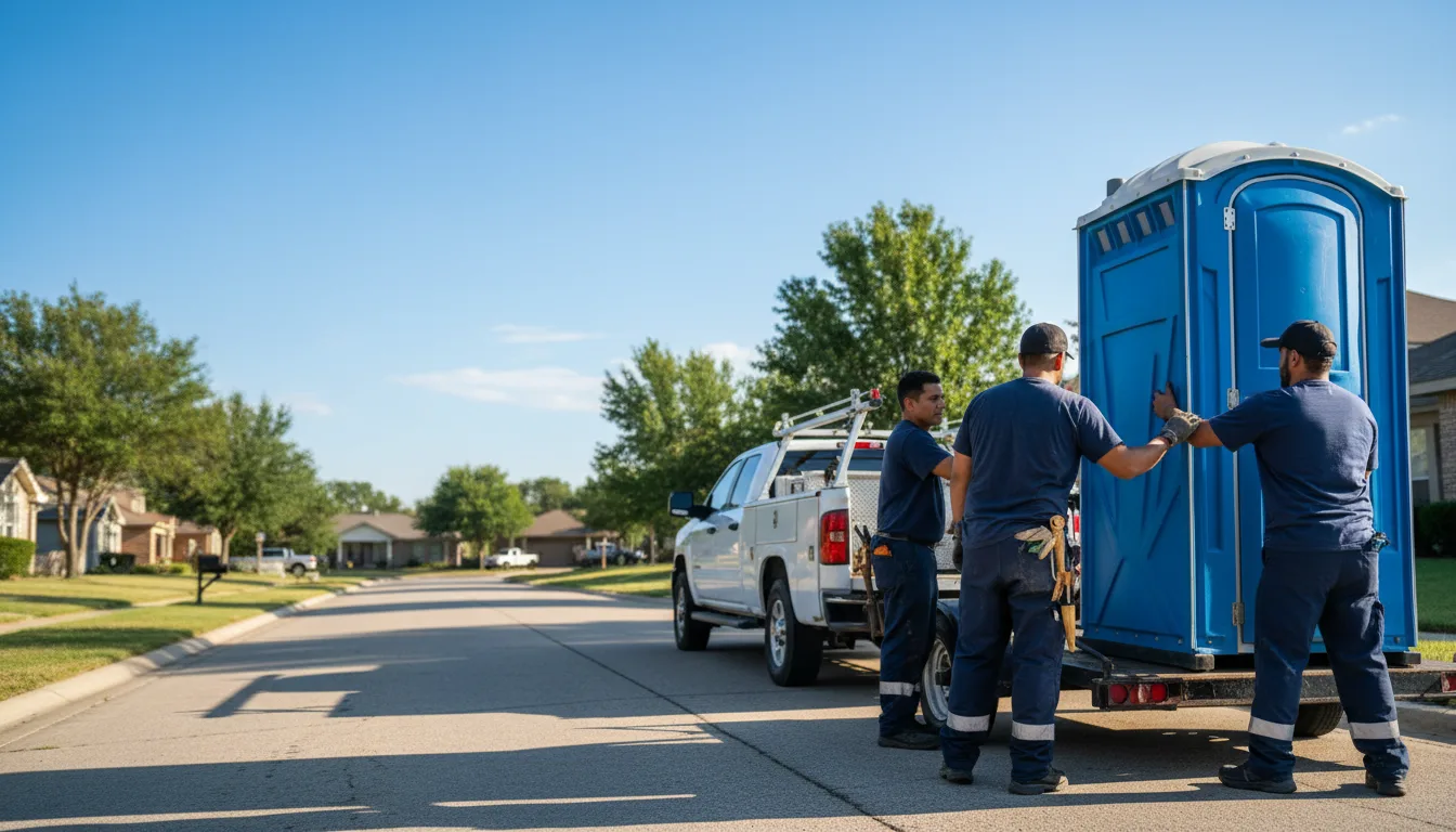 Portable Toilet Rental in Benjamin, TX near me